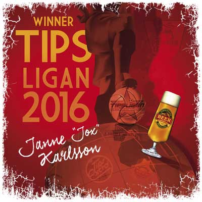 Ligan 2016 vanns av Janne "Jox"