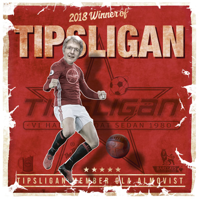 Ligan 2018 vanns av Ola